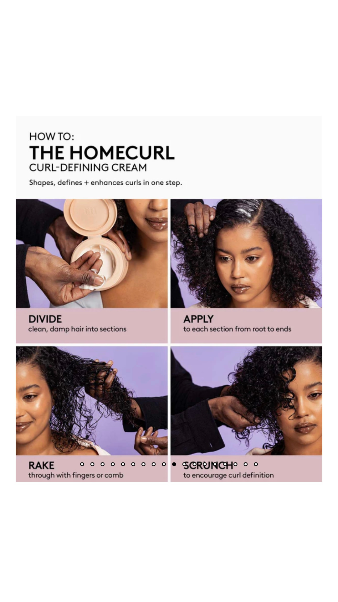 Fenty Hair Homecurl Curling Defining Cream